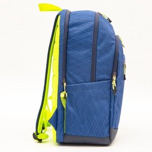 Mochila Ligera Impermeable para Senderismo, Azul, Multifuncional, con Diseño de Cuadrícula Romboidal, Bolsa Casual de Cuero Sintético, Duradera y Ligera - Product Image 4