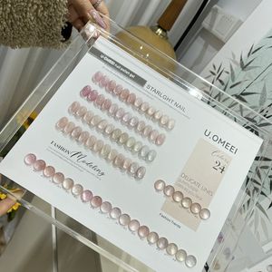 Vernis à ongles <span class=keywords><strong>gel</strong></span> œil de chat en perles de verre non toxiques, standard UE, 24 couleurs, pêche miel, <span class=keywords><strong>Bobo</strong></span>, ensemble spécial pour salon de manucure, œil de chat - Product Image 1