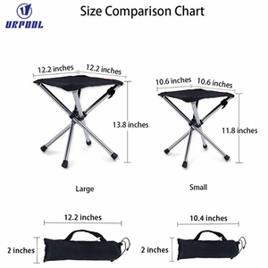 Portable 2025 pliant extérieur en aluminium chaise de pêche léger métal pliable Camping chaise de <span class=keywords><strong>plage</strong></span> - Product Image 2