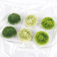 Boule de gazon artificiel réaliste en gros, type Dianthus Milan, fausse plante verte, chrysanthème, pour décoration intérieure, mariage et aménagement paysager