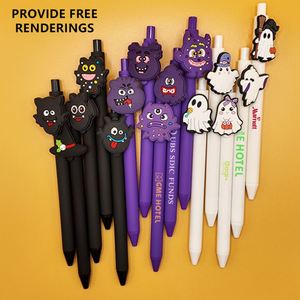 Bolígrafo de Gel de Tinta Negra de Plástico de 0.5mm con Diseño de Dibujos Animados de Halloween, Herramienta de Escritura para Estudiantes, Regalo Festivo, Marcadores Artísticos - Product Image 1