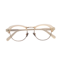 Lunettes à sourcils unisexes, monture acétate, verres optiques anti-lumière bleue, 5 pièces