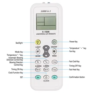 Chinese Factory Air Conditioner Excel & Classic For Panasonic With IR And Humidity Control Remote Controls