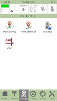Équipement d'arpentage de précision de haute précision 1 ''Instrument de Station totale Android FOIF RS10 Station totale robotique