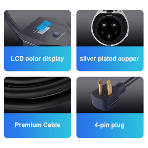 Chất lượng cao GB/t Loại <span class=keywords><strong>2</strong></span> <span class=keywords><strong>16A</strong></span> đánh giá xách tay EV sạc cáp đống <span class=keywords><strong>SAE</strong></span> <span class=keywords><strong>j1772</strong></span> Tesla cắm EV sạc trạm - Product Image 4