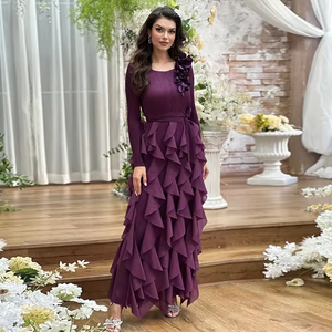 Ultimo Modello di Abito da Donna alla <span class=keywords><strong>Moda</strong></span>, Vestito Elastico <span class=keywords><strong>e</strong></span> Ampio, Abito Plissettato Miyake, Abbigliamento all'Ingrosso Europeo <span class=keywords><strong>e</strong></span> Americano - Product Image 4