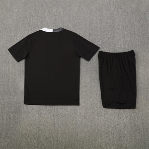 Uniformes de Fútbol de Verano, Conjunto de Entrenamiento de Manga Corta, Jersey 25/26 París, Transpirable, Poliéster de Secado Rápido, Cuello Redondo, Unisex, Deportivo - Product Image 4