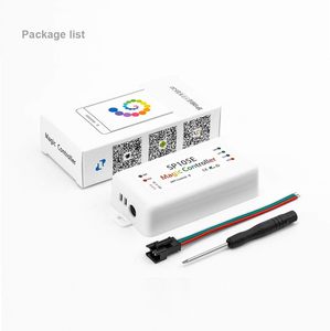 Controlador de Tira de Luces LED <span class=keywords><strong>Helan</strong></span> DC5-24V SP105E de 2048 Píxeles con Control Inalámbrico por Aplicación para WS2811 WS2812B WS2815 WS2813 - Product Image 5