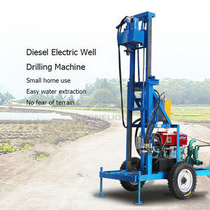 Plus puissant 100 mètres 150 mètres Foreuse de puits d'eau de forage Machine à laver Appareil de forage portable pour puits d'eau - Product Image 4