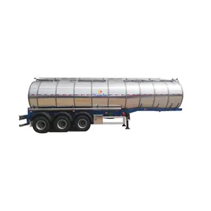 3/4/5 Axle 35000/40000/42000/45000 Liters Oil Diesel Tanker Trailer Fuel Tank Semi Trailer for Sale