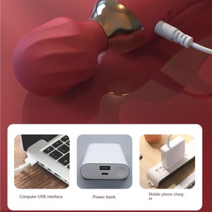 ของเล่นผู้ใหญ่แบบใช้พลังงาน USB สำหรับผู้ชายและผู้หญิง เครื่องสั่นกระตุ้นจุดจี ดิลโดสั่นพร้อมเครื่องสั่นแบบกระสุน - Product Image 6