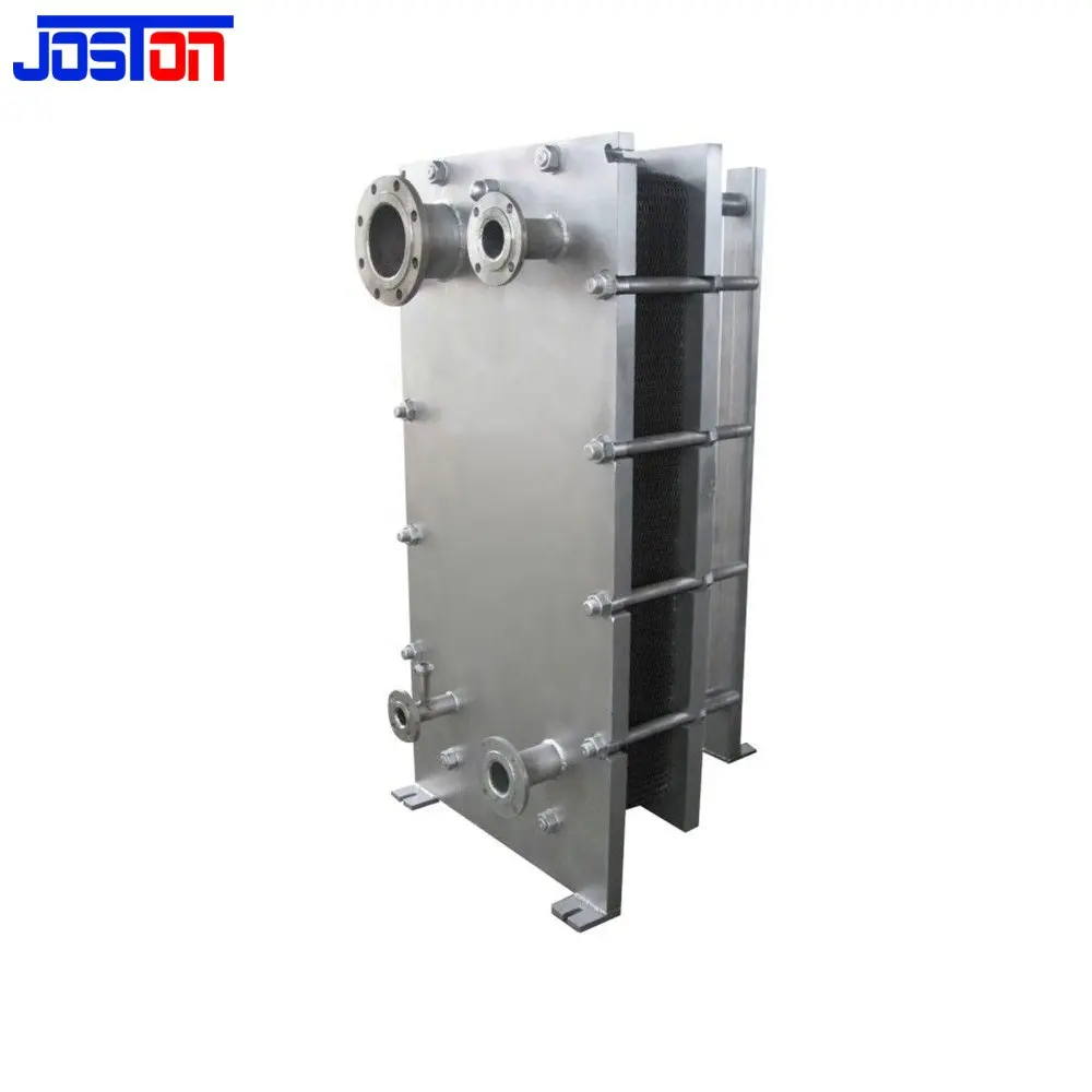 Joston Ss304/Ss316l Roestvrijstalen Condensor Water Wfi Gesoldeerde Verwarmer Plaat Type Warmtewisselaar Fabriek Melkverver