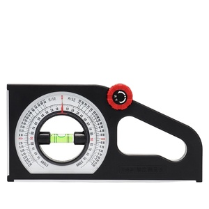 Inclinomètre à bulle non magnétique pour la mesure d'angles, rapporteur de mesure d'angle, <span class=keywords><strong>niveau</strong></span> à bulle avec échelle de mesure d'angle - Product Image 3
