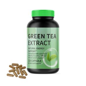 Yüksek Potensli Yeşil Çay Ekstresi Zayıflama Kapsülleri EGCG İçeren - Product Image 1