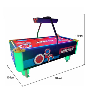 Commercial LED Air Hockey Arcade Indoor Amusement Air Hockey Machine Coin Operated Colorful <b>Light</b> Air Hockey - Product Image 1