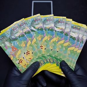 Boîte de rappel de cartes rares originales de dessin animé <span class=keywords><strong>Pikachu</strong></span> chinois simplifié de collection Pokemoned 151 MS Wholesale - Product Image 1
