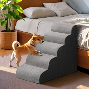 Großhandel Haustier-Treppe für Kleine Hunde, Sofa-Bett-Kletterleiter, Hilfsleiter für Sofa, Waschbare Stufen und Rampen - Product Image 3