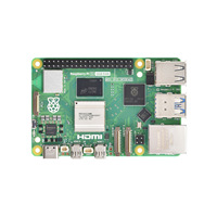 Papan Pengembangan Raspberry Pi 5 4GB/8GB/16GB Prosesor BCM2712 CPU 2.4GHz PCIe 2.0 Kit Opsional Tersedia