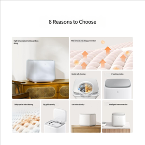 <span class=keywords><strong>Mini</strong></span> <span class=keywords><strong>lavadora</strong></span> Xiao Mi Mijia Youpin, 1KG, conexión inteligente, esterilización profunda, eliminación de ácaros, <span class=keywords><strong>lavadora</strong></span> - Product Image 5