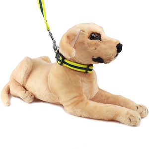 Conjunto de Collar y Correa para Perro de Diseño de Lujo, Personalizado, de Nailon y Goma, Grueso, Reflectante y Resistente - Product Image 6