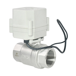 Vanne à boisseau sphérique Wi-Fi Tonhe DN25 en acier inoxydable avec actionneur électrique fileté pour le contrôle de l'eau et de l'air - Product Image 2