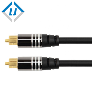 Toslink-<span class=keywords><strong>Cable</strong></span> óptico/<span class=keywords><strong>Cable</strong></span> de <span class=keywords><strong>Audio</strong></span> óptico Digital, 6 pies con conectores de Metal y chaqueta trenzada - Product Image 5