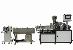 Máquina extrusora de tornillo de línea de granulación de extrusión de doble tornillo refrigerada por agua - Product Image 2