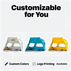 โลโก้สีตามสั่ง ผ้าอ๊อกซ์ฟอร์ด แบบโครงสร้างตรง สำหรับตั้งแคมป์กลางแจ้ง 4 ฤดู แบบชั้นเดียว กางอัตโนมัติรวดเร็ว พับเก็บได้ พกพาสะดวก - Product Image 3
