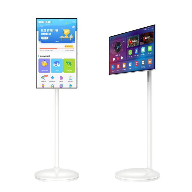 Factory Direct 21.5 27 Inch Mobile Android TV Display Capacitive Touch Screen Monitor Smart Digital Signage Smart TV Portable TV