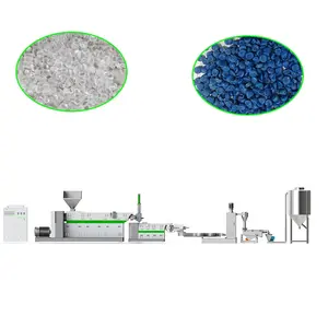 HDPE recyceln tragbare Kunststoffs chrott Recycling kompakte Maschine Pelletier schneider
