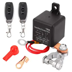 12 Volts Kill Switch Remote Battery Disconnect Switch For Car RV Truck Boat Automatic Car Anti-Theft Kill Switch