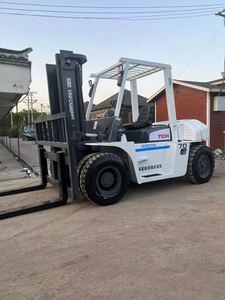 Chariot élévateur TCM FD70Z8 d'occasion à vendre, bon prix, 7 tonnes, avec déplaceur latéral, FD70 FD30, capacité de levage 7T. - Product Image 2