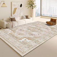 Grand tapis de salon fabriqué à la machine pour la décoration intérieure