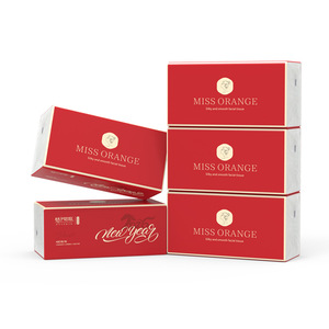 Miss <b>Orange</b> Facial Tissues 480 Sheets Five Layer Box Pack New Year Occasion Household Use - Product Image 2