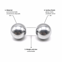Balle en aluminium massif calibre 068, 17 mm, 17,27 mm, 17,3 mm, 17,32 mm pour le paintball, la chasse en plein air, le tir, accessoires de munitions