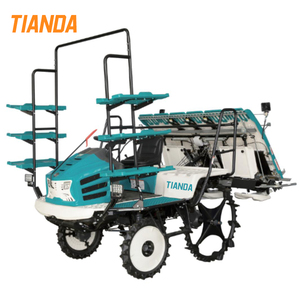 Chinese <b>Walking</b> Behind Rice Transplanter Hand Working Rice Planter - Product Image 2