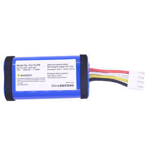 Batterie au lithium-ion GSP-1S2P-F6D, batterie au lithium polymère pour haut-parleur audio, 3,7 V, 4800 mAh, pour <span class=keywords><strong>JBL</strong></span> <span class=keywords><strong>Flip</strong></span> <span class=keywords><strong>6</strong></span> - Product Image 1