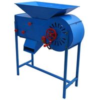 DAWNTECH Petite machine de décorticage commerciale en fer revêtu de couleur pour riz, maïs, blé, fèves de cacao, capacité 100 kg/h, 110V/220V