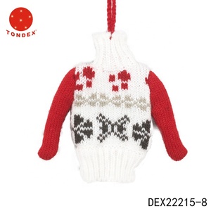 Boules de Noël colorées à suspendre, décorations de chandails, ornements de Noël - Product Image 4