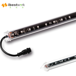 Danza nuziale impermeabile per festa di musica leggera a 360 gradi luce a tubo a Led DMX Xmas Tunnel Bar decorazione luci luminose da palcoscenico - Product Image 2