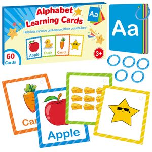 Tarjetas de Aprendizaje, Tarjetas de Memoria de Doble Cara para Números, Colores, Formas, Palabras Visuales, Actividades de Aprendizaje para Preescolar <span class=keywords><strong>y</strong></span> Jardín de Infancia - Product Image 1