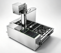 Nouvelle machine à beignets industrielle commerciale à haute productivité, machine à beignets électrique automatique mini