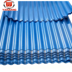 Acier galvanisé prépeint ondulé de haute résistance, durable, résistant aux intempéries, anti-corrosion et coloré. - Product Image 1