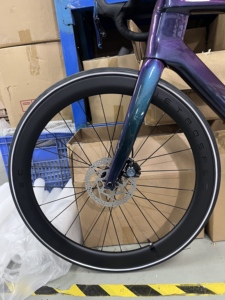 Vélo de course TWITTER R10 en fibre de carbone, 24 vitesses, avec transmission sans fil, coupe-vent - Product Image 2