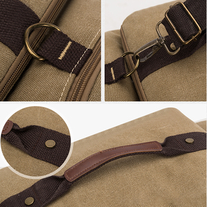 Zaino Vintage in Tela Personalizzato di Grande Capacità, Borsa Resistente per Studenti Universitari, Equitazione, Campeggio, Viaggi ed Escursioni - Product Image 6