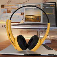 Earphone Headset Peredam Kebisingan Mikrofon Kontrol Suara Mode Belajar Game Produk Nirkabel Terlaris Nad