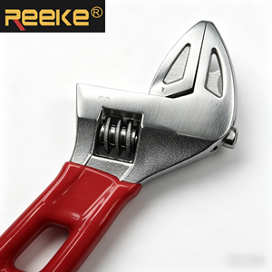 Adjustable Wrench <b>Set</b> Wide Jaw Extra Short Stubby Grip Metric Chrome DIY 1000lb-ft <b>Torque</b> 1 1/2IN Jaw OEM Adjustable Jaw Design - Product Image 1