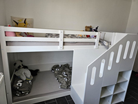 Lit superposé pour enfants, directement de l'usine BSCI, meubles de chambre d'enfant, lit mezzanine pour garçons et filles