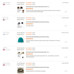 หมวกแก็ป6ชิ้นหมวกแก็ปปีกแบนผ้าคอตตอนสำหรับผู้ชายปักลายด้วย112จาก Richardson - Product Image 5