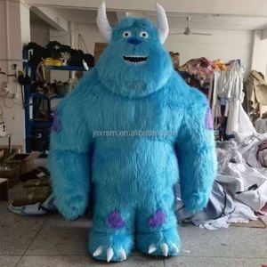 Disfraz de Monstruo <span class=keywords><strong>Sully</strong></span> de Dibujos Animados, Traje de Mascota para Adultos, Disfraz de Halloween, Disfraz de Bestia Peluda, Ratón, Monstruos - Product Image 3